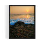 Kiss to the rocks, Morjim beach in Goa