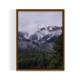 The Snow Charm Kashmir Pahalgam Landscape brown framed print by Arts Fiesta The Snow Charm Kashmir Pahalgam Landscape brown framed print by Arts Fiesta