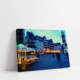 The Lovely Town Germany stretched canvas box print by Arts Fiesta