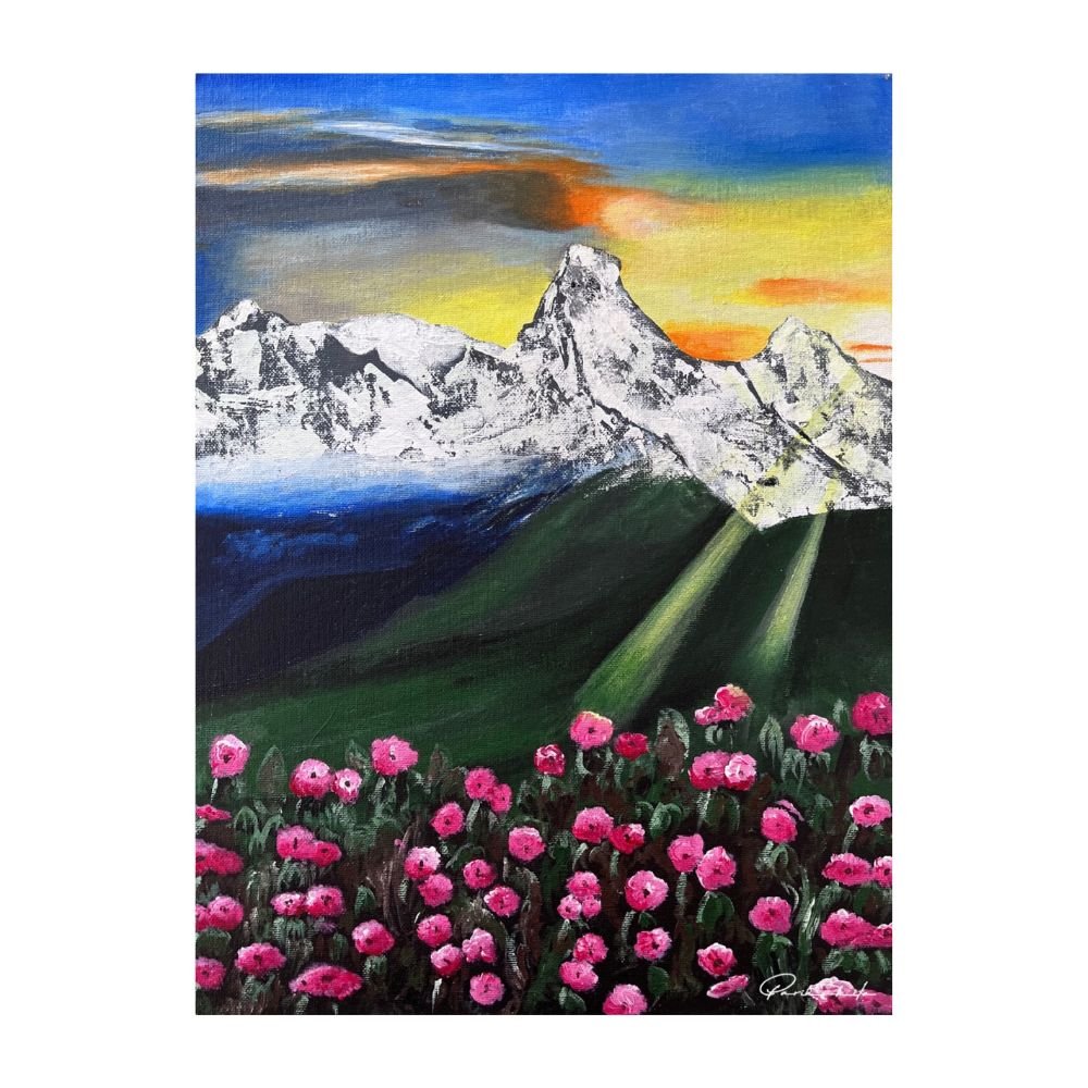 Himalayan snow mountains - Prints
