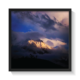 peaking through clouds, Kashmir landscape black frame by Arts Fiesta peaking through clouds, Kashmir landscape black frame by Arts Fiesta