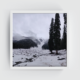 Snow Land Pahalgam Kashmir white frame by Arts Fiesta