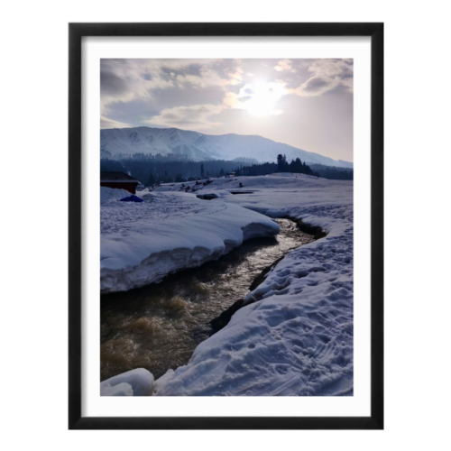 way through heaven gulmarg photography print by Parikshita Jain