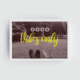 Good Vibes Only Landscape white print by Arts Fiesta