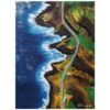 Explore stunning ocean blue cliff nature paintings for your living room decor. Transform your home with beautiful art that brings the outdoors inside.
