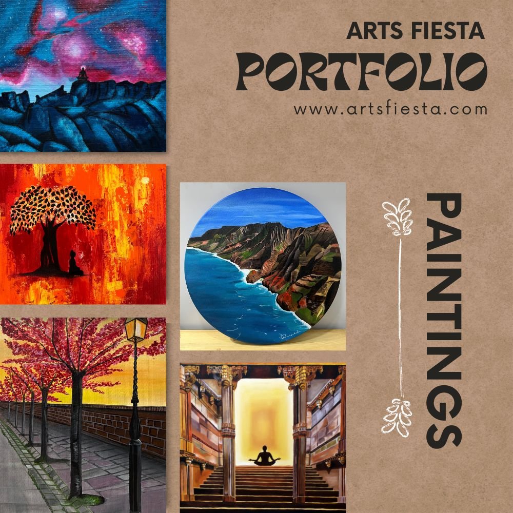 ARTS FIESTA portfolio by Parikshita Jain
