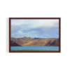 Pangong Lake Leh Ladhak Landscape brown framed print by Arts Fiesta