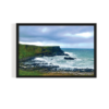 Causeway Coast Northern ireland Landscape black framed print by Arts Fiesta