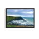 Causeway Coast Northern ireland Landscape black framed print by Arts Fiesta