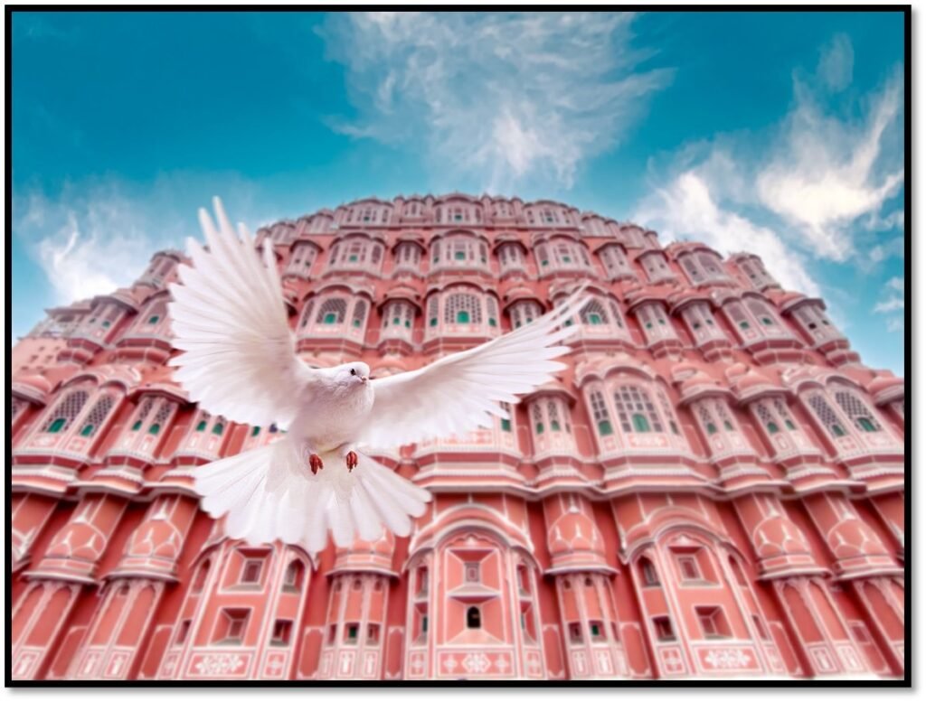 Jaipur, Hawa mahal, an artistc inspiration architecture