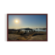 Jawai Dam Rajasthan Landscape brown framed print by Arts Fiesta