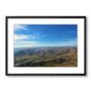 Aravalli Hills Rajasthan Landscape black framed print by Arts Fiesta