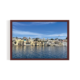 Pichola Lake Udaipur Rajasthan Landscape brown framed print by Arts Fiesta