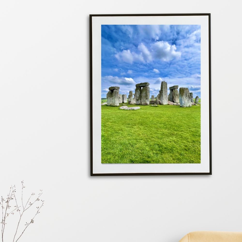 Stonehenge UK photo print interior look 1 by Parikshita Jain