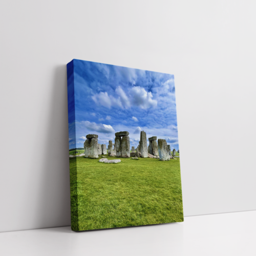 Stonehenge UK London Landscape stretched canvas or box print by Arts Fiesta