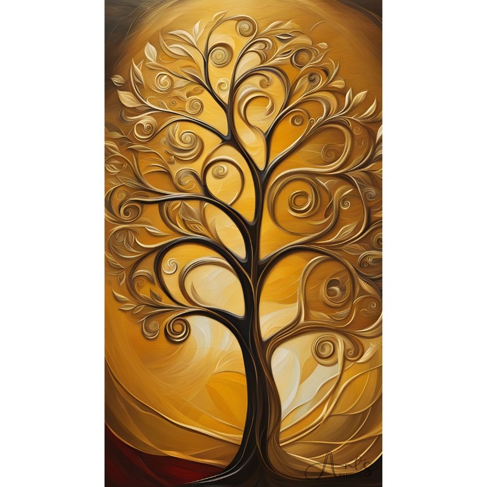 tree of life 3, Abstract Art by Arts Fiesta