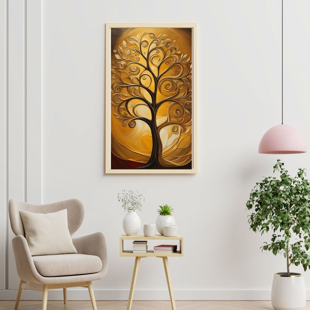 Tree of Life 3 abstract painting print