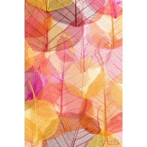 The Leafy texture abstract painting, canvas print - Arts Fiesta