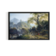 Historic Landscape, Vintage Landscape, black framed print, for wall decor - Arts Fiesta Online Art Gallery