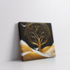 The Royal Tree modern abstract painting stretched canvas gallery wrapped canvas, for wall decor - Arts Fiesta Online Art Gallery