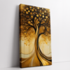Tree of Life 1 modern abstract painting stretched canvas gallery wrapped canvas, for wall decor - Arts Fiesta Online Art Gallery