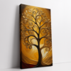 Tree of Life 3 modern abstract painting stretched canvas gallery wrapped canvas, for wall decor - Arts Fiesta Online Art Gallery