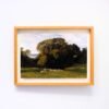 edward lear oil painting - vintage landscape painting