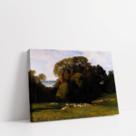 Village Oil Painting