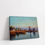 Portside Oil Painting