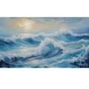 Eternal Horizons - Landscape Sea painting for wall interior - Arts Fiesta