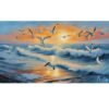 Serenity In Motion - Landscape Sea painting for wall interior - Arts Fiesta