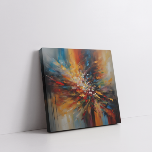 Abstract love modern abstract painting stretched canvas gallery wrapped canvas, for wall decor - Arts Fiesta Online Art Gallery