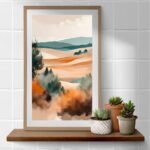 Boho Landscape smudge