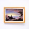 Oil Painting ,Above the Clouds at Sunrise by Frederic Edwin Church - Vintage Landscape Paintings, Framed Paintings - Arts Fiesta Art Gallery