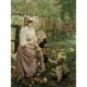 oil painting mother child by Ivana Kobilca - Vintage landscape paintings