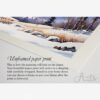 Winter's Embrace Landscape Art prints, Paper Print mockup lookalike