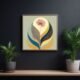 Boho Abstract, Boho Digital Art by Arts Fiesta, Online Art Gallery