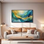 Golden waves