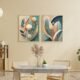 Bohemian Vibe, Boho Abstract Art by Arts Fiesta, Online Art Gallery