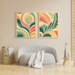 Palm Leaves - Set of 2 Frames
