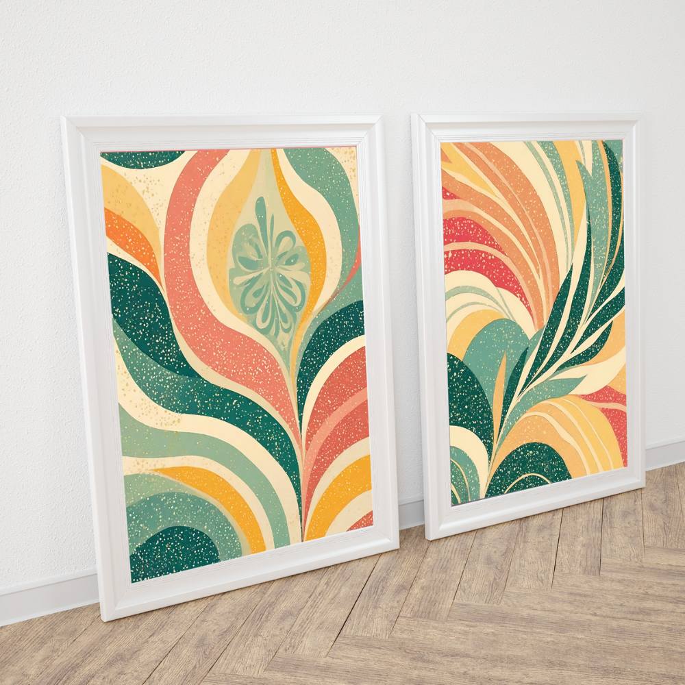 Palm Leaves - interior decor look 2 - Arts Fiesta