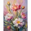 Abstract Flowers 2 painting - Arts Fiesta online Art Gallery