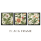 Botanics Art Botanical Black Frame