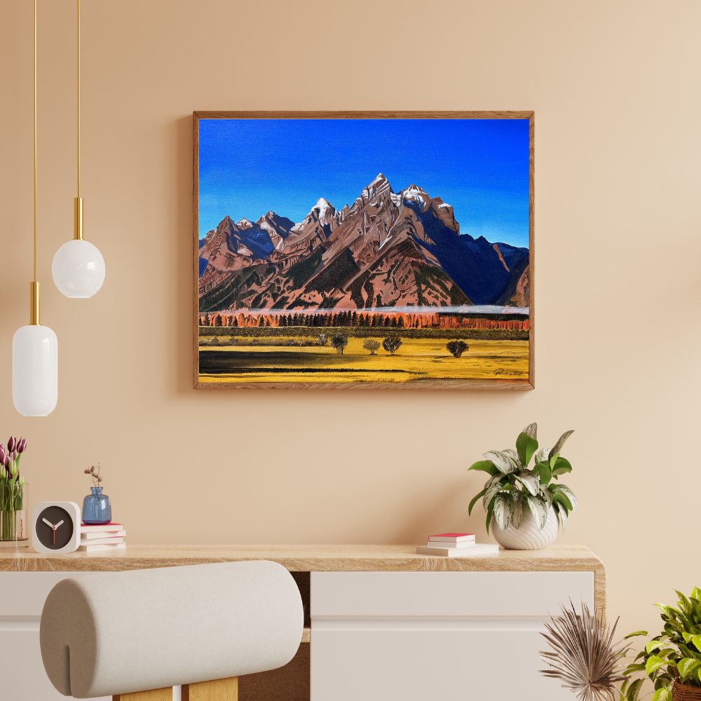 Paintings online from India with free shipping and amazing discounts. Buy horizontal wall painitngs by Parikshita Jain from Arts Fiesta online art gallery.