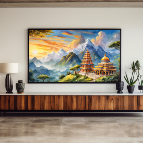 Prints & Paintings online from India with free shipping, amazing discounts. Buy landscape art wall paintings for living room, offices, bedrooms from Arts Fiesta online art gallery