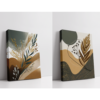 Boho Abstract Art, Boho painting stretched canvas art, by Arts Fiesta