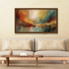 Abstract Sand Hues Interior wall look Abstract Painting for Wall Decor, Arts Fiesta Art Gallery