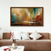 Earthbound Whispers Interior wall look Abstract Painting for Wall Decor, Arts Fiesta Art Gallery