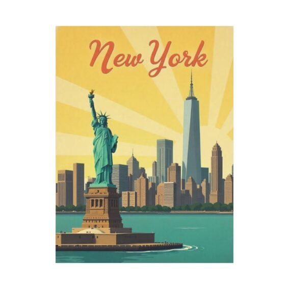 New York Travel Poster