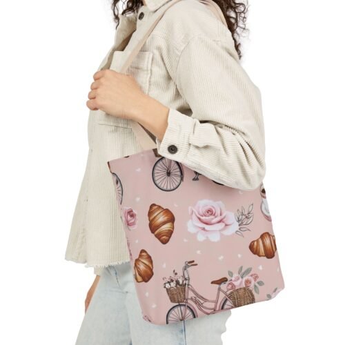 Paris style tote bag, trendy stylish bag